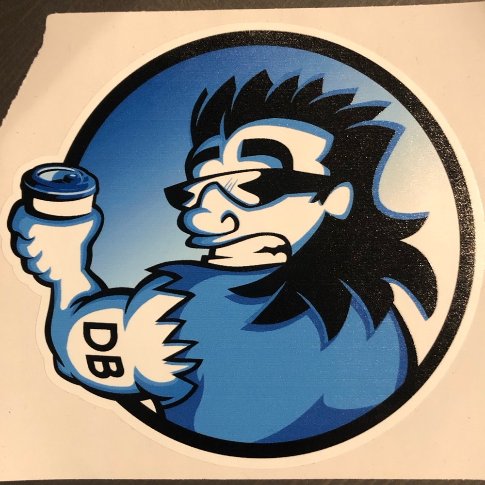 Dutch Bros Sticker - Mullet & Shades